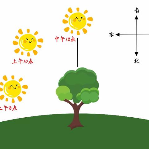 二(2)班张涵睿：动手做——在阳光下观察时间的变化