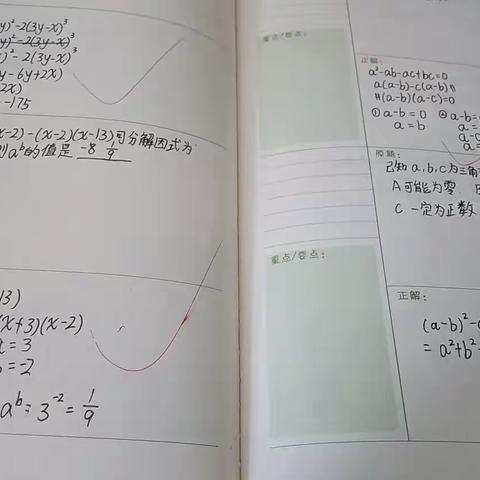 8.4 初三数学错题本情况反馈