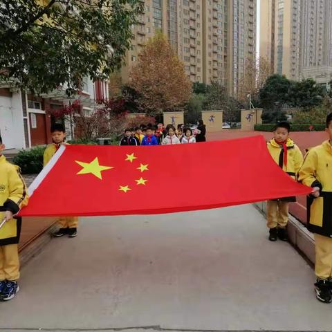 【爱我中华，不忘国耻】——北二分美茵校区升旗仪式