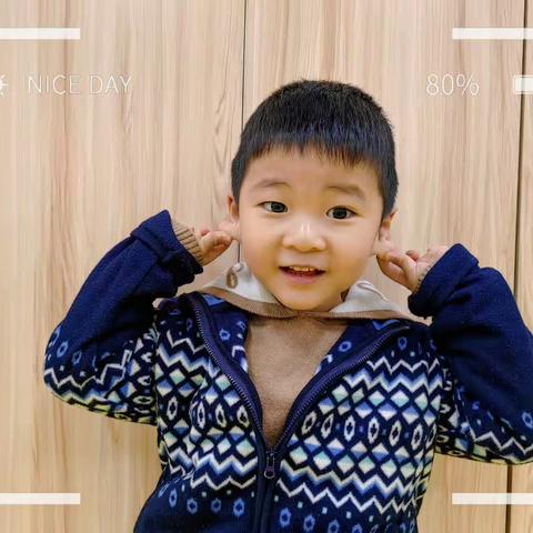 金色种子幼儿园李铭恩小朋友