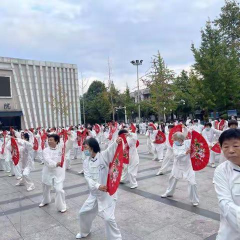 仙居县太极文化健身強体展示活动