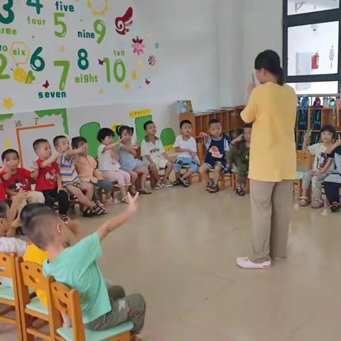 白沙农场幼儿园中班一周简报