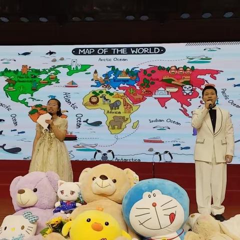 “World Tour 世界之旅”吉林省第二实验远洋学校八年级英语课本剧展演