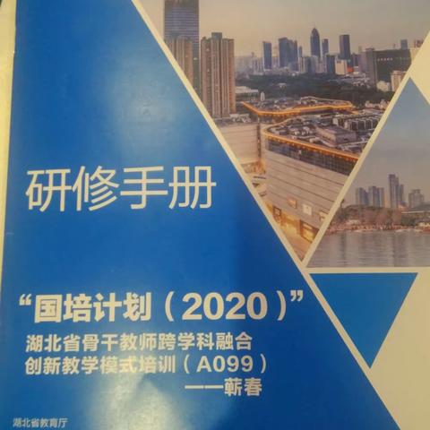 与时俱进，不断进步——国培计划(2020)湖北省骨干教师跨学科融合创新教学模式培训(A099)有感