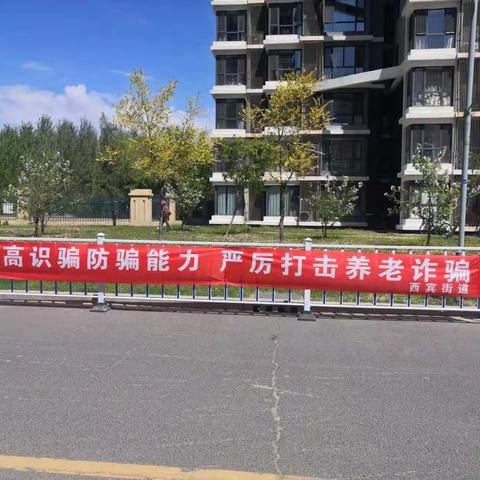 【西宾街道奥林二社区】打击整治养老诈骗，守住老年人“钱袋子”专项宣传活动