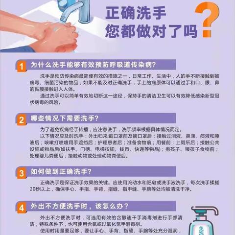 正确洗手您做对了吗？