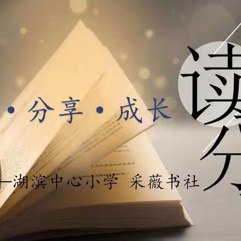 悦读丰底蕴 书香润师心——湖滨中心小学采薇书社 读书分享会