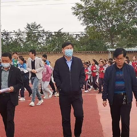 合水县吉岘九年制学校迎接县教科局2022年秋季学期教育教学及中考备考工作专项督查