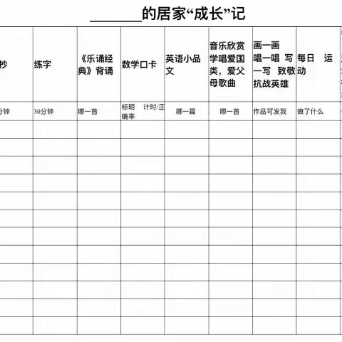 合理安排  共同抗疫—东营小学各年级学生居家期间学习生活安排