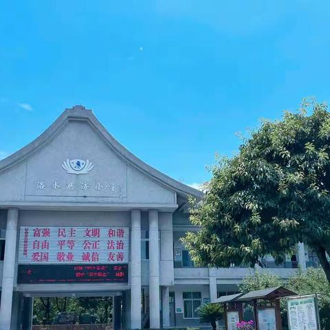 “暑”你最棒 不负所“托”——洛水慈济小学暑期托管服务活动展示