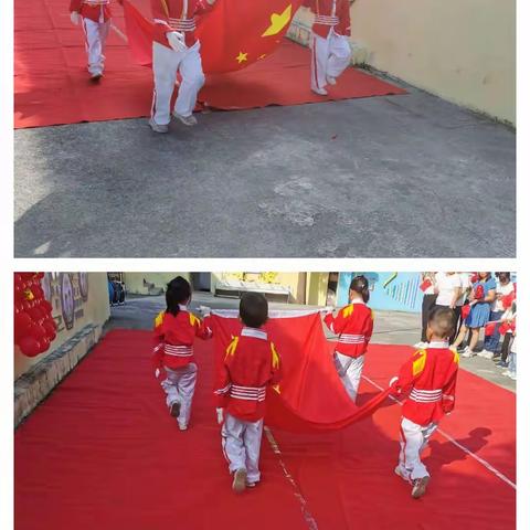 东郊幼儿园家园共聚献礼祖国生日