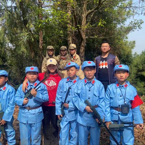 万安小学首部自制爱教微电影《狼牙山五壮士》上线