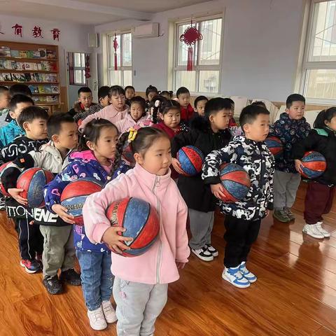 “我和篮球🏀做游戏” ——宣化区拱极楼幼儿园健康主题活动