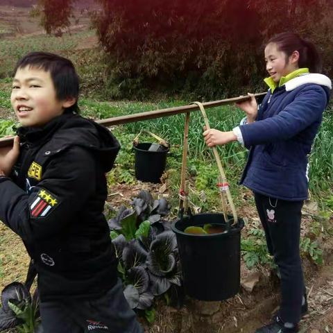 九龙初中小手牵大手活动二