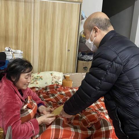 关爱困难残疾人，新春慰问暖人心