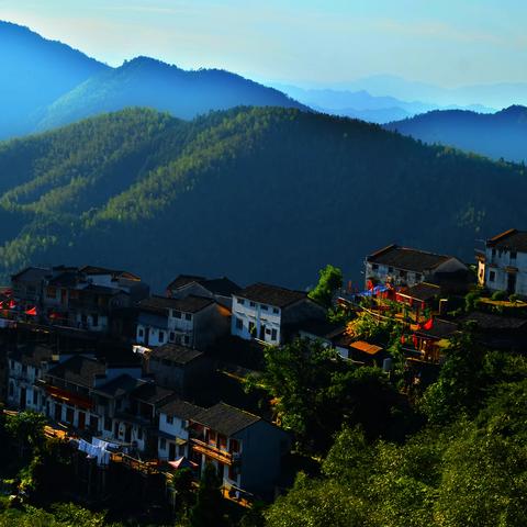 木梨硔-悬在半空中的古村落