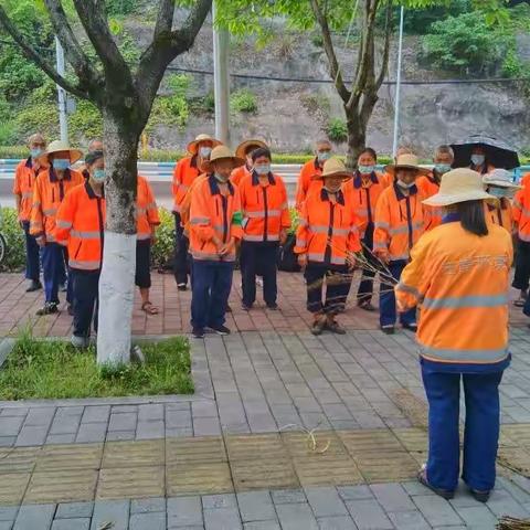 学习环卫技能 提高业务能力【沙区环卫处】