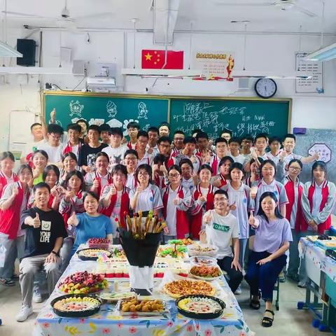 冲刺中考不负"食"光