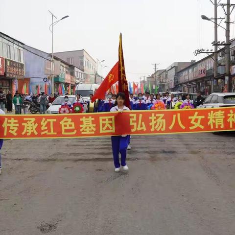 【文明乡镇创建】“传承红色基因，弘扬八女精神”刁翎镇中心小学清明节祭扫烈士墓活动