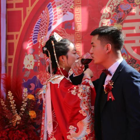 郭攀秦丽丽新婚典礼