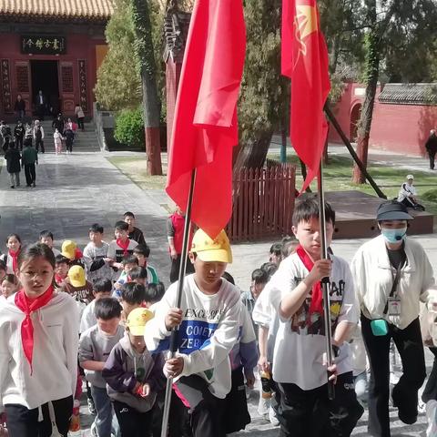 【柳湖街道第五中心小学】“品伏羲文化底蕴，感古城淮阳魅力”----太昊陵研学活动纪实