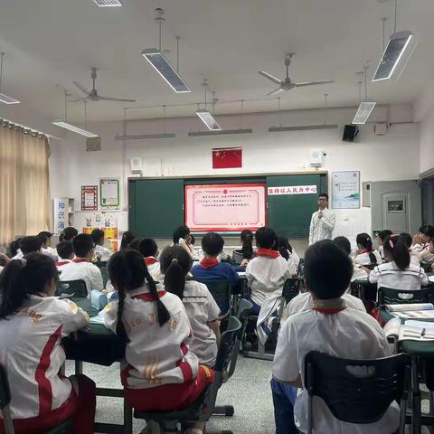 校区联动共进步  互学同研促提升——九江市双峰小学思政组教研活动