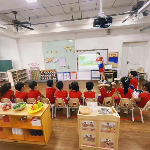 睿德姆幼儿园（金信园）208中班一日活动总结8月21日星期一