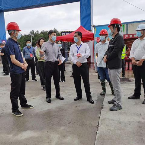 市政协视察小组莅临上饶建筑装配式（工业化）基地