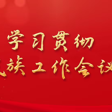 深入学习贯彻中央民族工作会议和自治区党委民族工作会议精神 推动自治区民族工作高质量发展