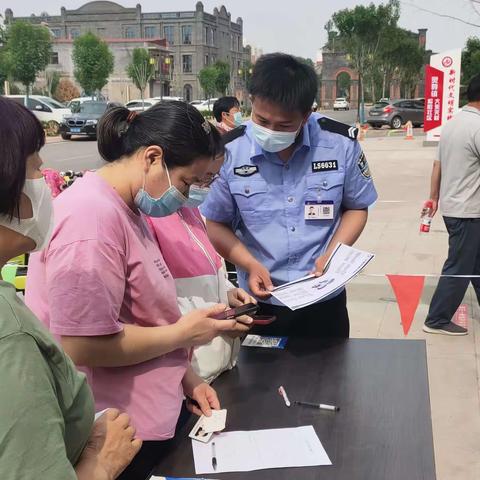 城关派出所松阳社区警务室开展防灾减灾宣传