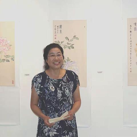 南开大学张永敬赴美举办花鸟画展