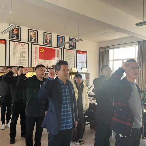 乐清市虹桥镇第六中学党支部开展2月份主题党日活动