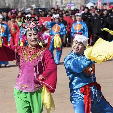 鲅鱼圈秧歌节秧歌汇演