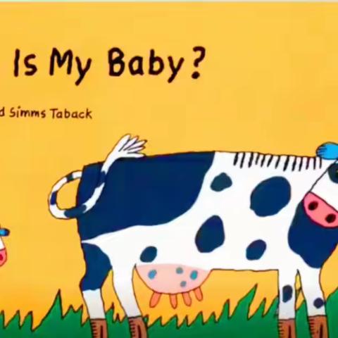 英语绘本《Where is my baby?》