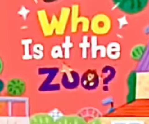 英语绘本《Who is at the zoo?》