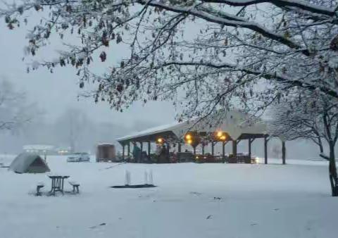 感恩节雪地露营 2015