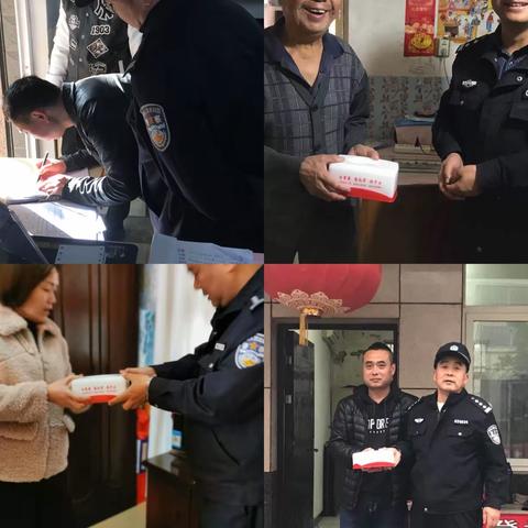 金台分局卧龙寺派出所开展入户走访、深化平安建设活动