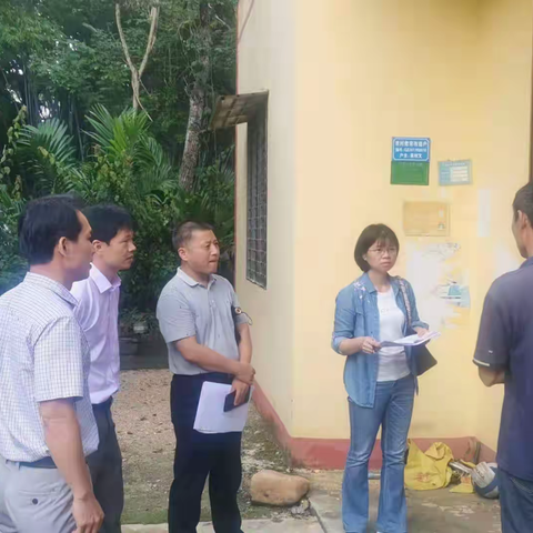 海南省乡村振兴局符立东副局长赴琼中调研防返贫动态监测工作