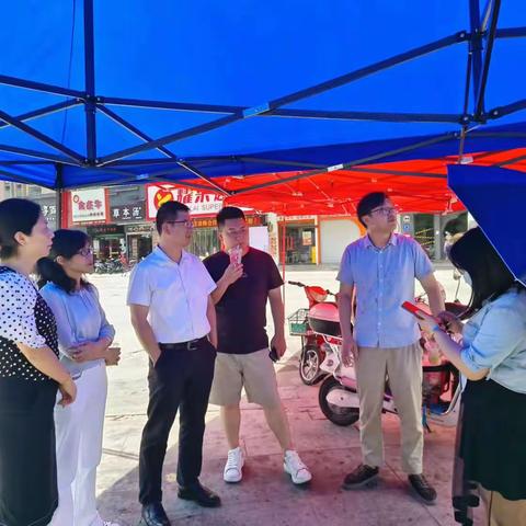 贯彻落实“三争三领、三促三提”行动，区商务局、统计局联合指导仓山镇青创数字夜市纳统工作