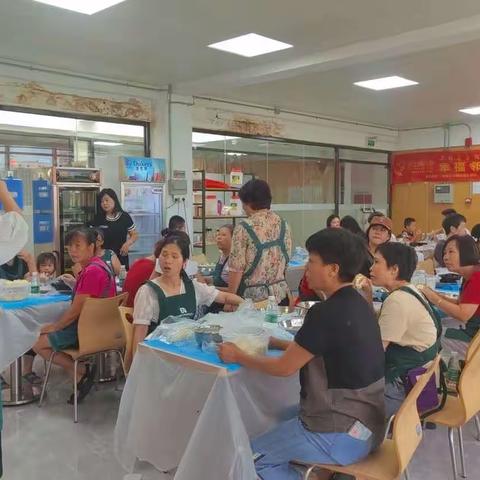 公明街道李松蓢社区2023年民生微实事“幸福邻里情，巧手美食培训班”--鲜肉大包活动