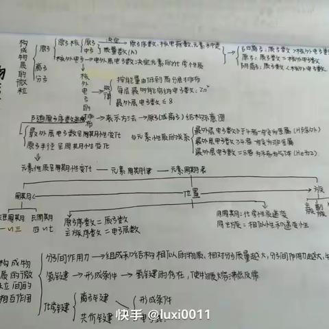 画一个学科思维导图