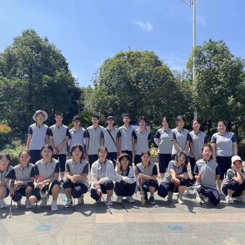 走近金胜山，环保靠我行——记永康四中环保志愿活动