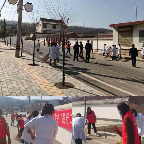 【卫健系统“三抓三促”进行时】庄浪县赵墩乡卫生院开展“青春建功新时代  学习雷锋志愿行”志愿服务活动