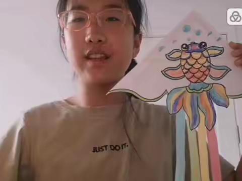 《I made a kite.》五年级四班英语实践作业分享