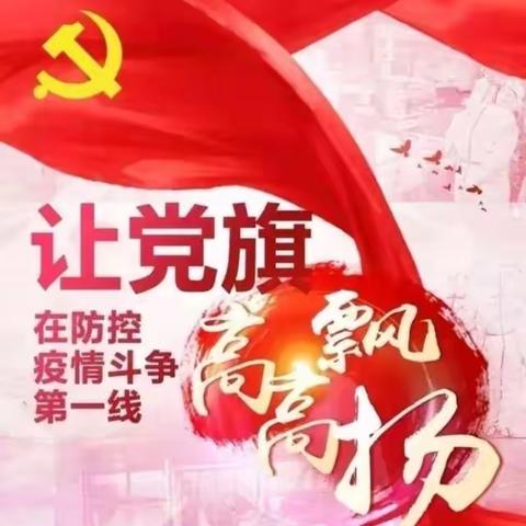 防疫情  党旗红