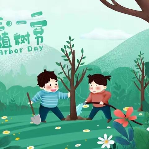 “植”此青绿，拥抱春天——流各庄学校植树节主题活动