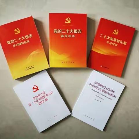 学习党的二十大精神系列活动(一)渭滨消防救援大队为全体党员配发党的二十大精神学习辅导读本