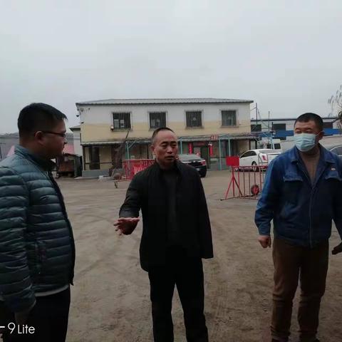 东洲区常务副区长尚峰检查指导哈达镇疫情防控和安全生产工作