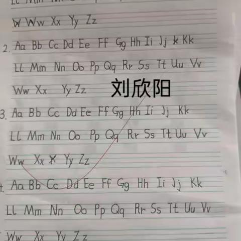 培英小学四年级二班优秀作业预览