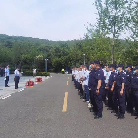 建设银行山东省分行安全生产月消防演练